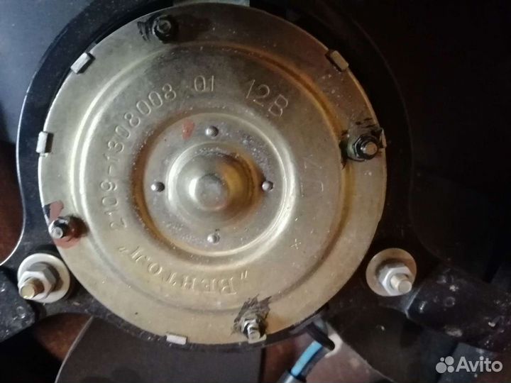 Вентилятор охлаждения ваз 2107