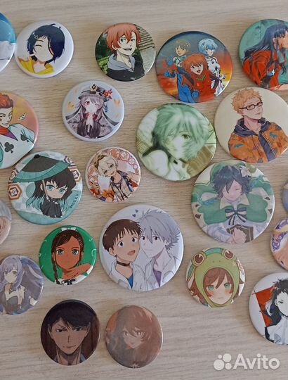 Аниме значки