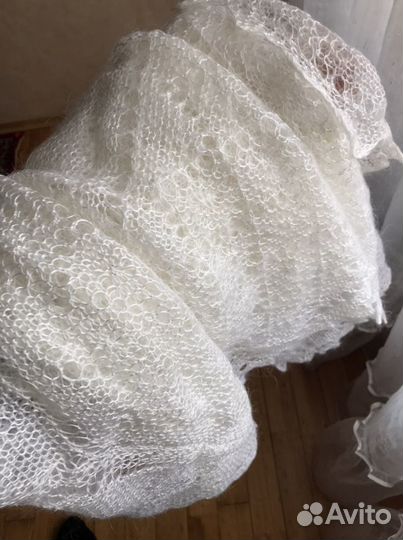 Пуховый платок