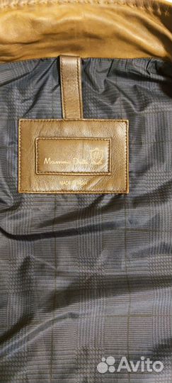 Кожаная куртка Massimo dutti