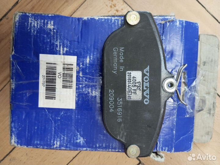 Тормозные колодки Volvo 960 s 90