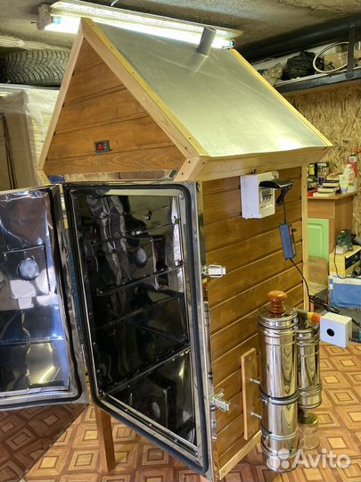 Коптильня холодного и горячего копчения