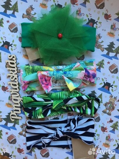 Повязки на голову.Аксессуары для девочки и мальчик