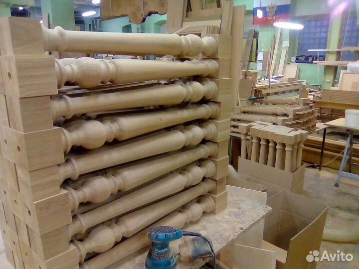 Токарные работы по дереву