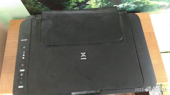 Цветной струйный принтер canon