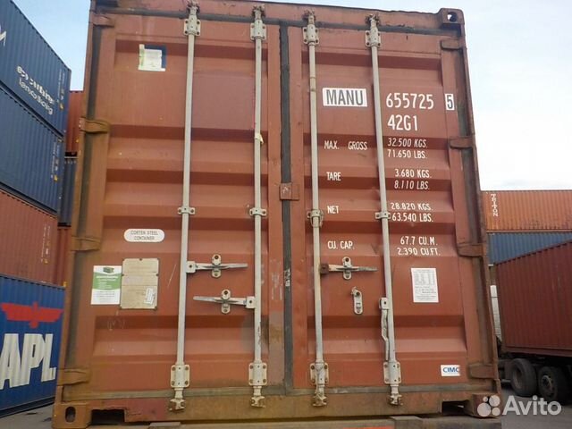 Контейнер 40 футов б/у manu6557255