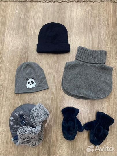 Шапки варежки манижка