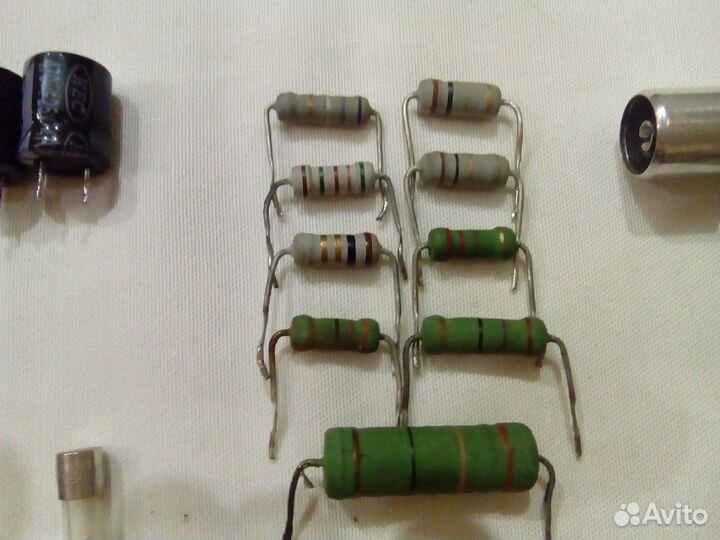 Радиодетали разные паяные СССР