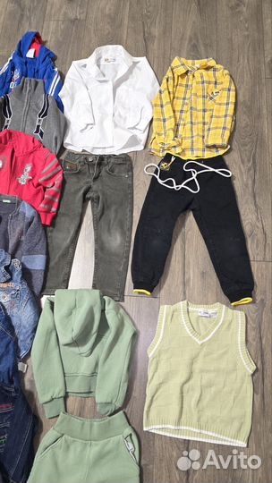 Детские вещи пакетом на мальчика 98 104