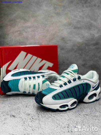 Nike air max Tailwind бело-голубые