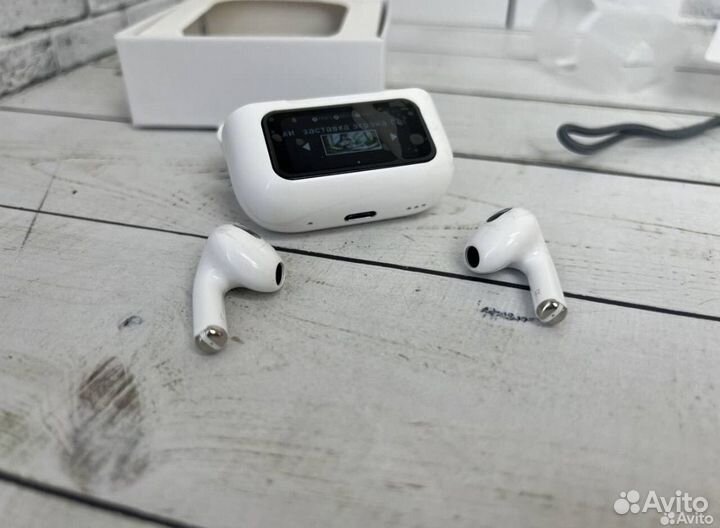 Беспроводные наушники airpods 3 с дисплеем