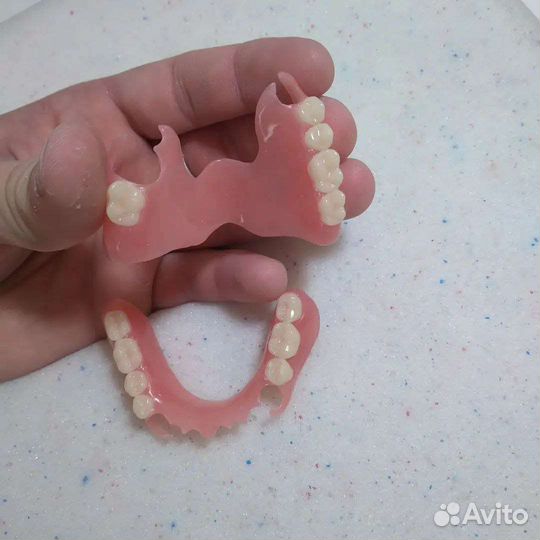 Изготовление и ремонт, съемных протезов