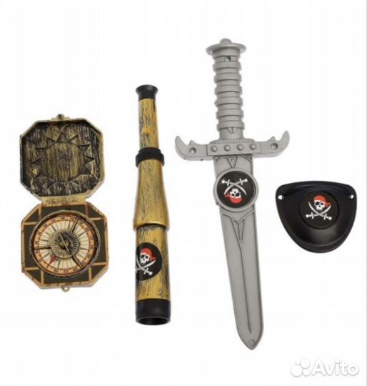 Шляпа пирата, аксессуары пиратской вечеринки