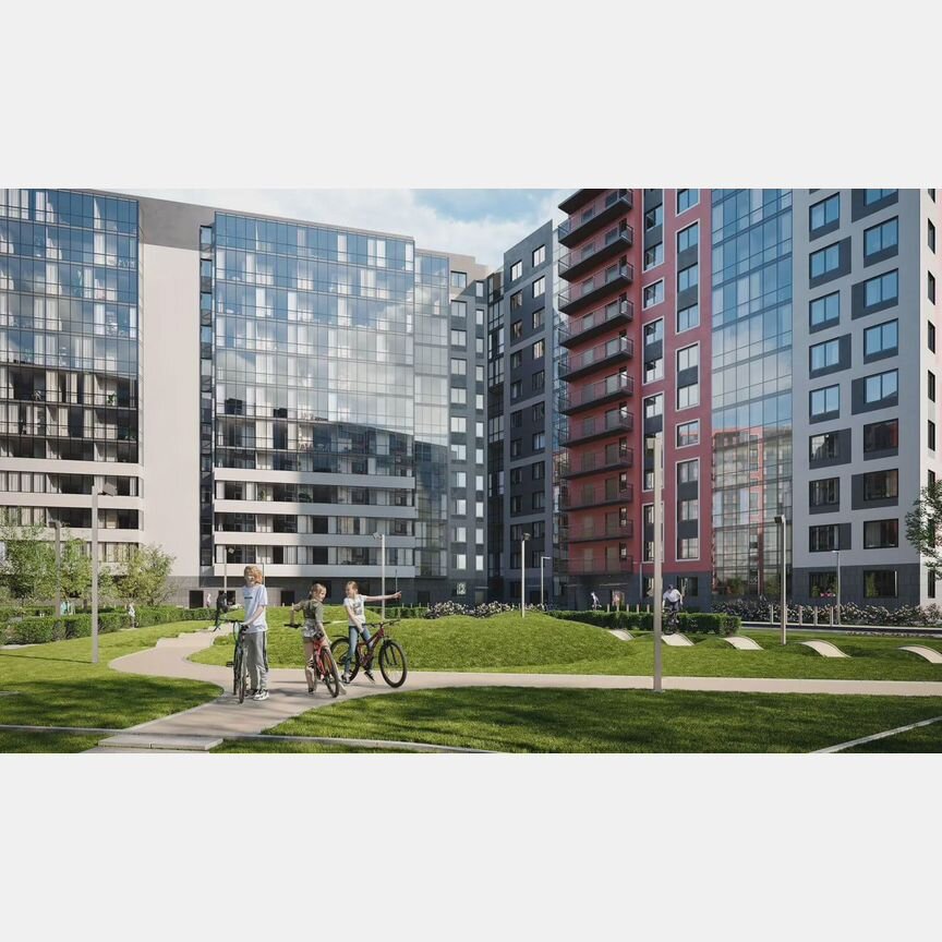 1-к. квартира, 33,1 м², 3/12 эт.