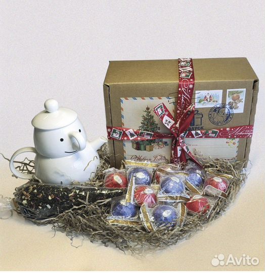 Заварной чайник в подарочном наборе