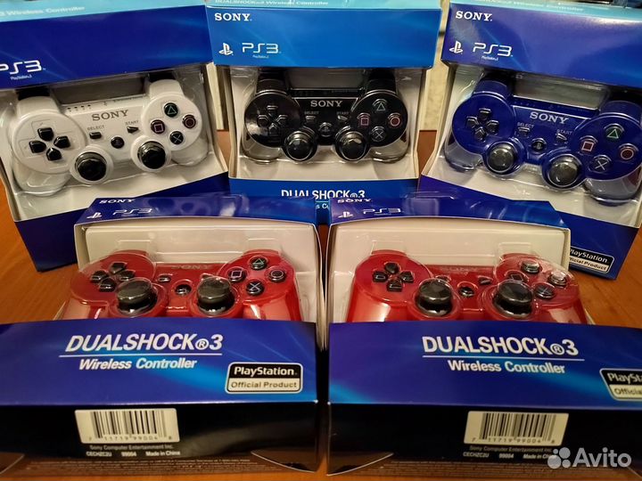 Геймпады Sony PS3