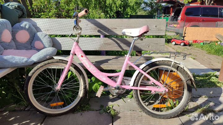 Велосипед для девочки на 6-9 лет