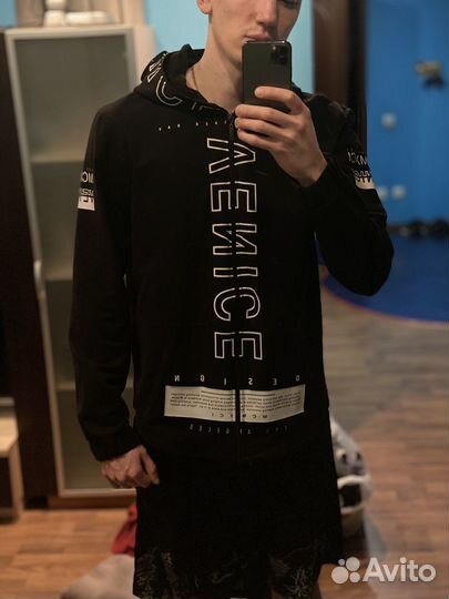 Кофта с копюшеном Silver