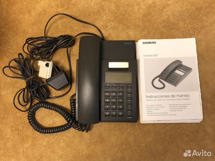 Стационарный телефон Siemens 832 с аон