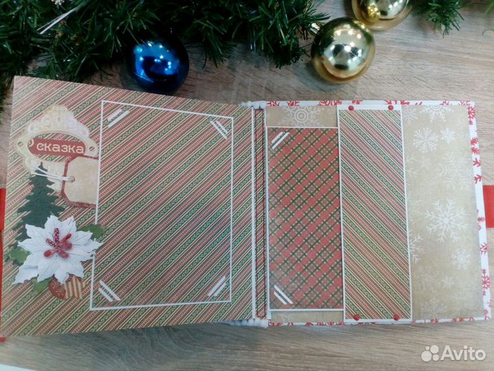 Новогодний альбом ручной работы