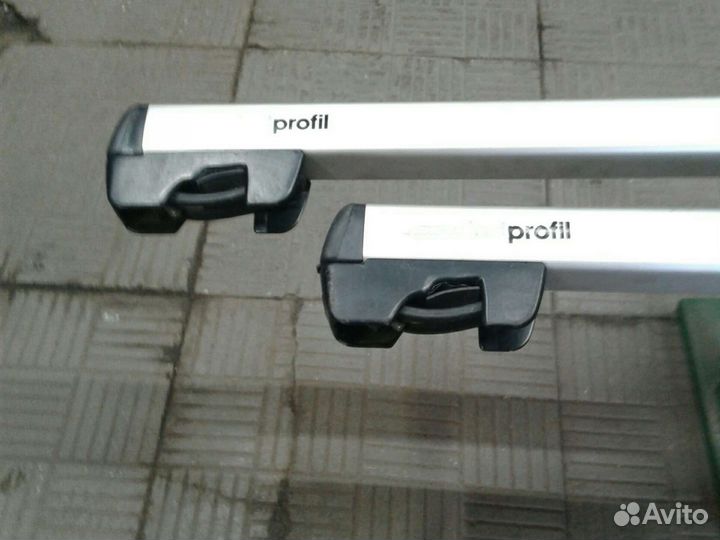 Багажник на релинги раздвижные