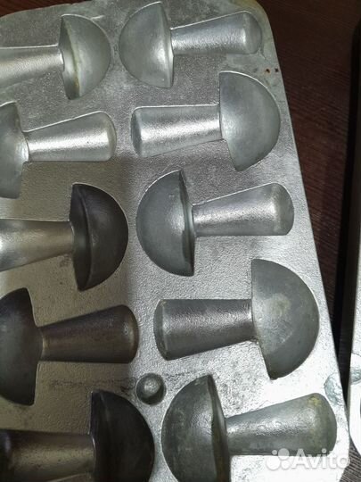 Форма для печенья СССР грибочки