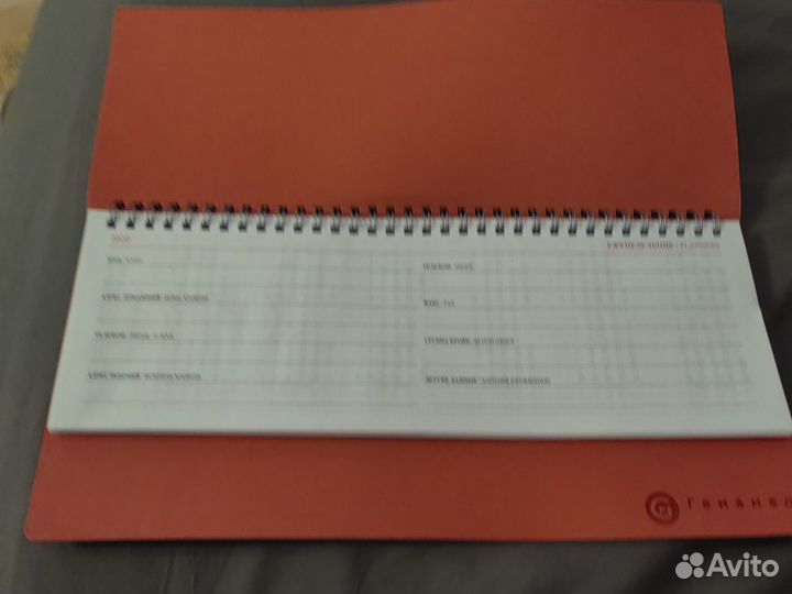 Ежедневник планер за 2020 год