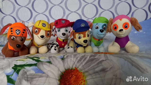 Игрушки щенячий патруль