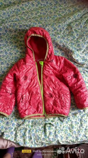 Куртка для девочки 110
