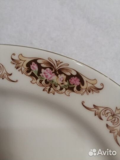 Блюдо фарфор Китай винтаж, ковш