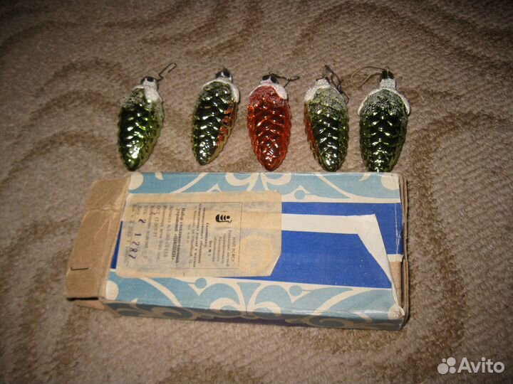 Игрушки елочные СССР