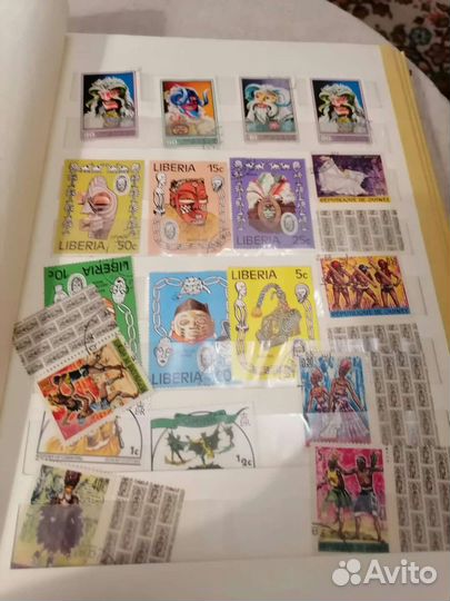 Альбом с марками СССР