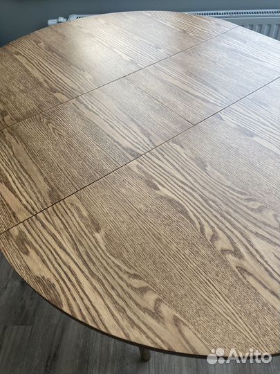 Стол кухонный круглый раздвижной новый
