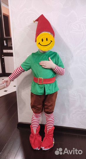 Новогодний костюм гномик