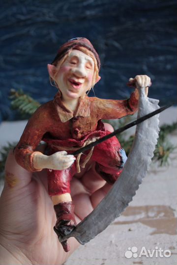 Эльф лесоруб