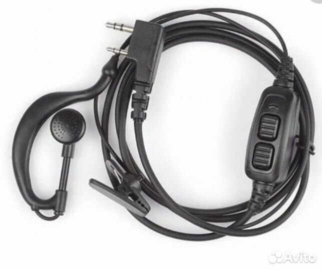 Гарнитура с двумя кнопками для baofeng uv 5r