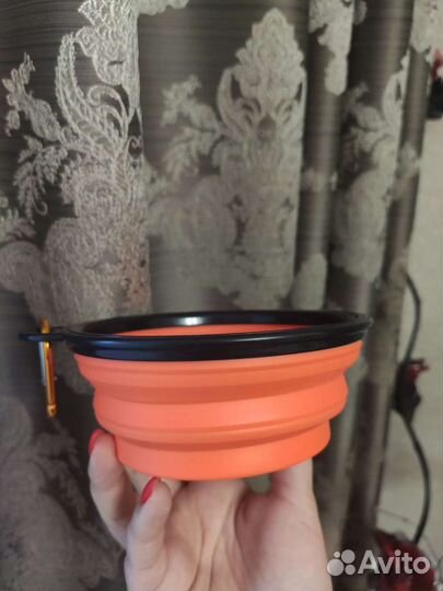 Миска для животных складная