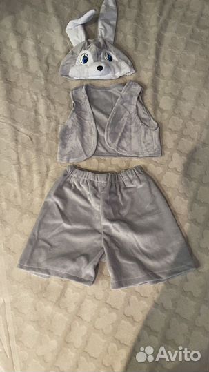 Новогодний костюм зайчика