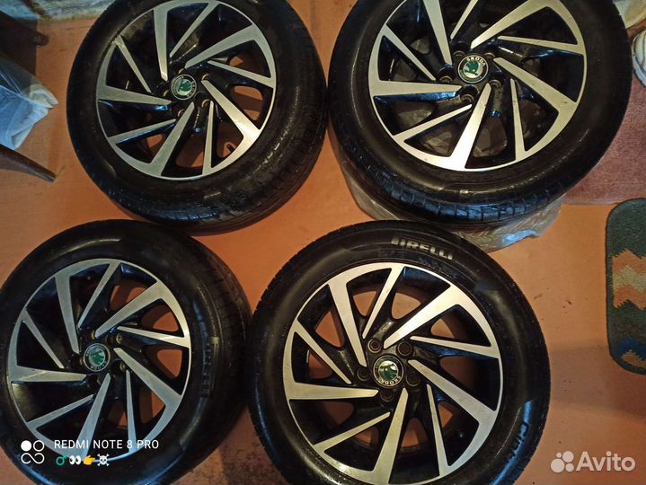 Оригинальные Диски с резиной r15
