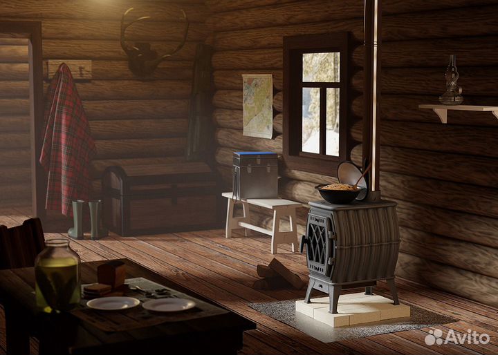 Печь камин Бахта