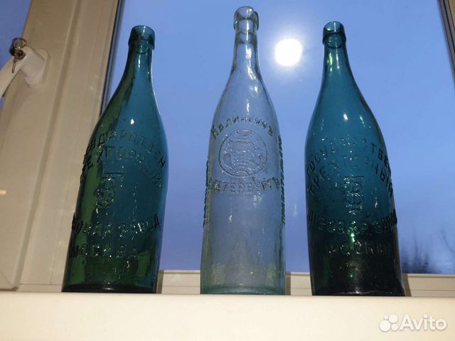 Старинные бутылки объявление продам