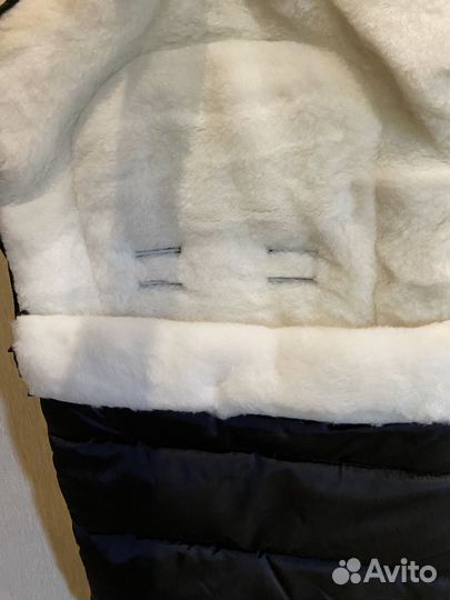 Зимний конверт в коляску новый