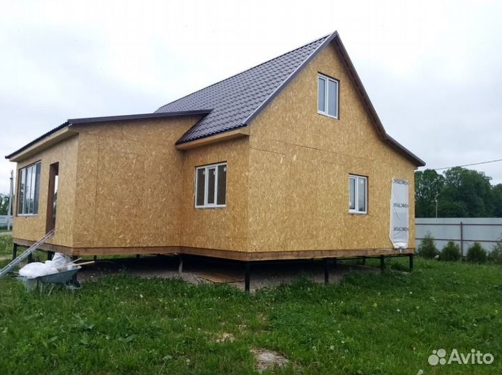 Дом каркасный под ключ