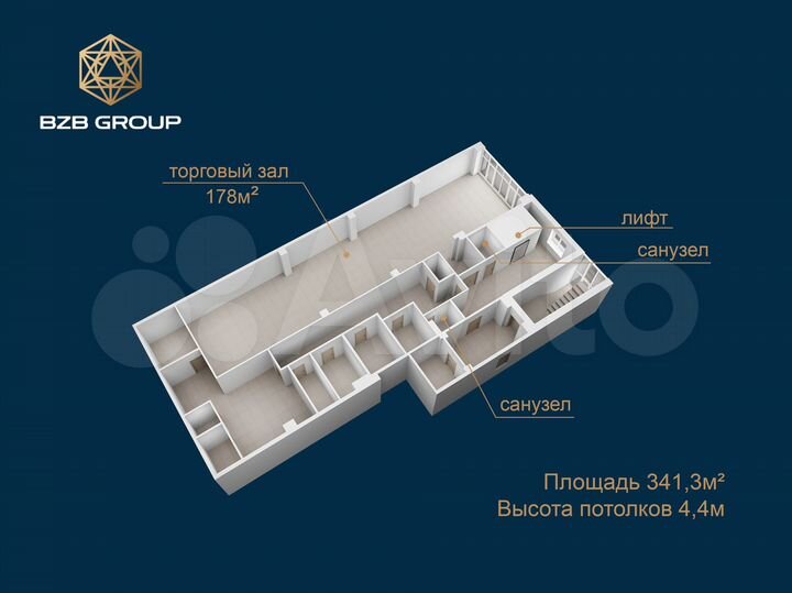 Свободного назначения, 142 м²