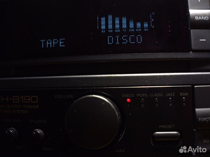 Sony FH-B190 1992й год Два по 85 ватт