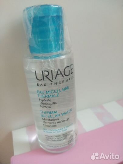 Uriage гель для снятия макияжа/мицелярка