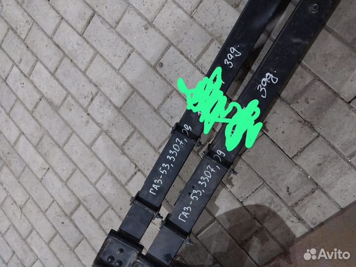 Рессоры на газ 53