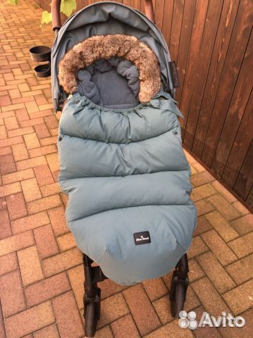 Зимний конверт новый в коляску универсальный