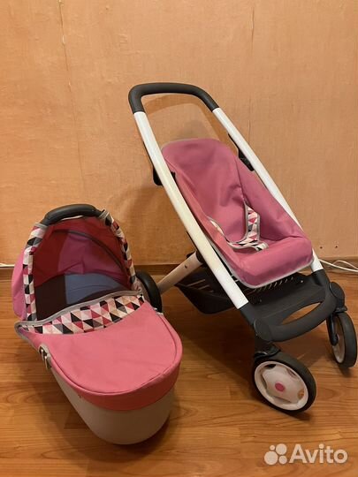 Коляска угрушечная для куклы Smoby 3 в 1