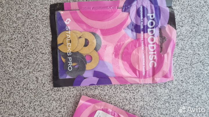 Основа для педикюра и файлы